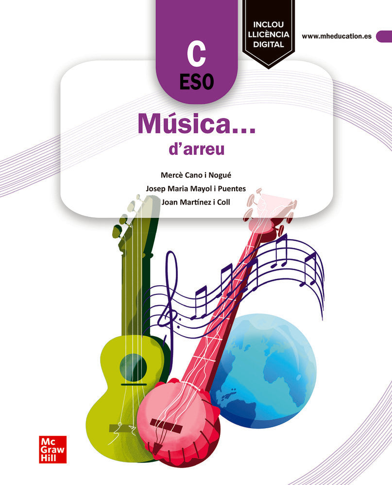 Música... d’arreu ESO - C. Aa. Vv. (McGraw-Hill Interamericana de España S.L.) 9788448618780 Imagen principal del producto