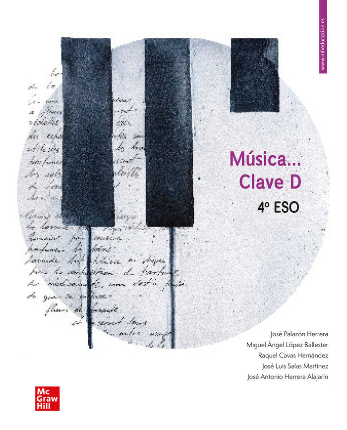Música Clave D 4º ESO Valencia/castellano 20 (Mcgraw-hill) - 9788448618995 Imagen principal del producto