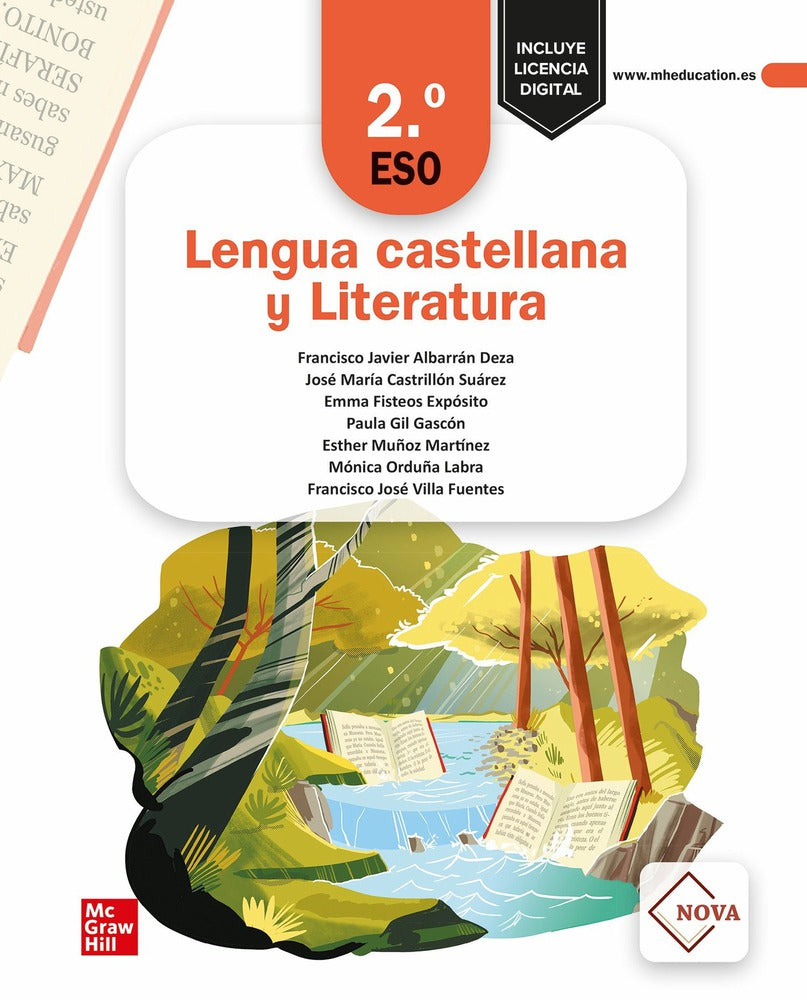 Lengua castellana y Literatura 2.º ESO. NOVA. Aa. Vv. (McGraw-Hill Interamericana de España S.L.) 9788448619459 Imagen principal del producto