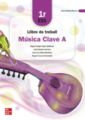 Llibre de treball Música Clau A - 1r ESO | PALAZON HERRERA | 9788448634209 (MCGRAW-HILL)