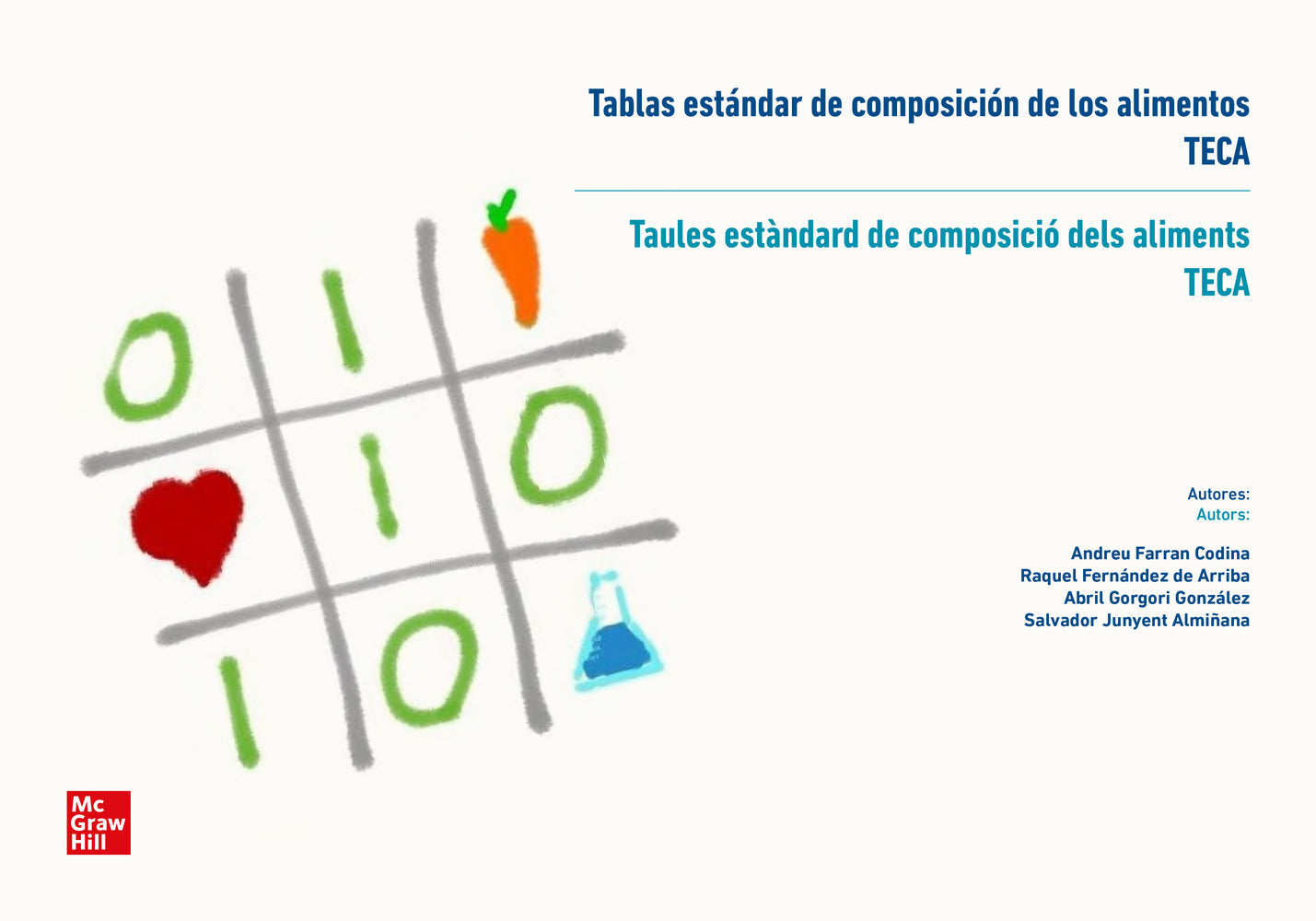 Tablas estándar de composición de alimentos / Taules estàndard de composició dels aliments. [et Al. ], Farran Codina, Andreu (McGraw-Hill Interamericana de España S.L.) 9788448634872