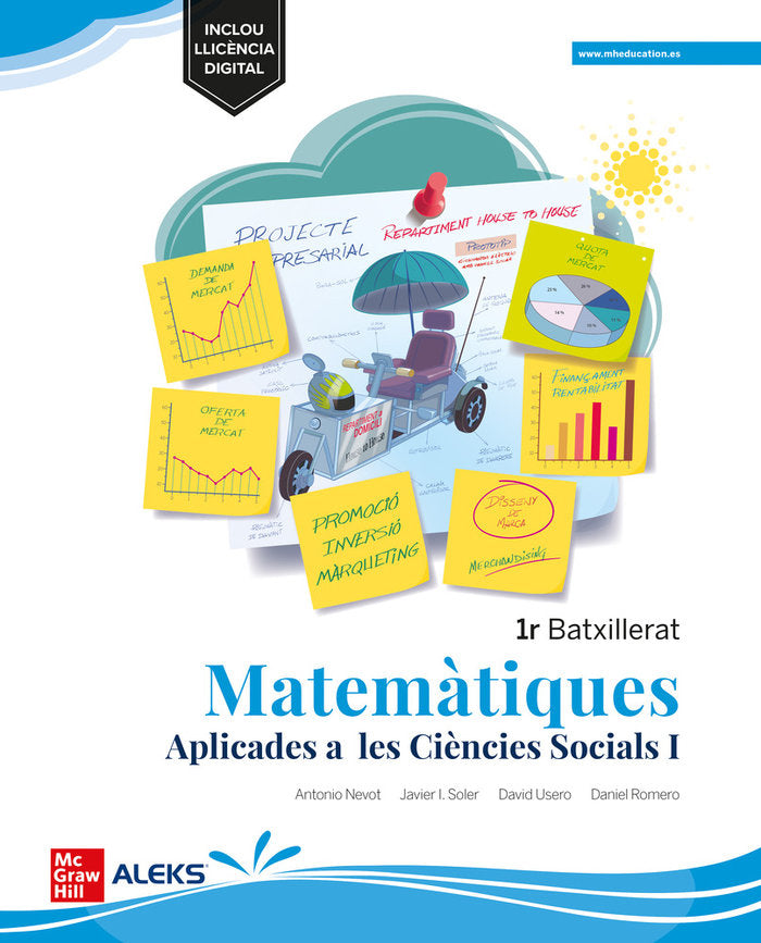 ✅ MATEMATIQUES CCSS 1ºNB CATALAN 22 MEDITERRANIA LOMLOE - 9788448634964