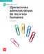 ✅ OPERACIONES ADMINISTR.RECURSOS HUMANOS 22 GM CF - 9788448635206