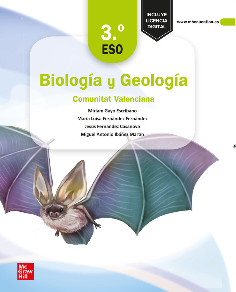 Biología y Geología 3.º ESO - C. Valenciana (Castellano). Aa. Vv. (McGraw-Hill Interamericana de España S.L.) 9788448637279 Imagen principal del producto
