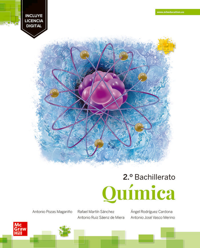 ✅ QUIMICA 2ºBACH 23 LOMLOE - 9788448639310 Imagen principal del producto