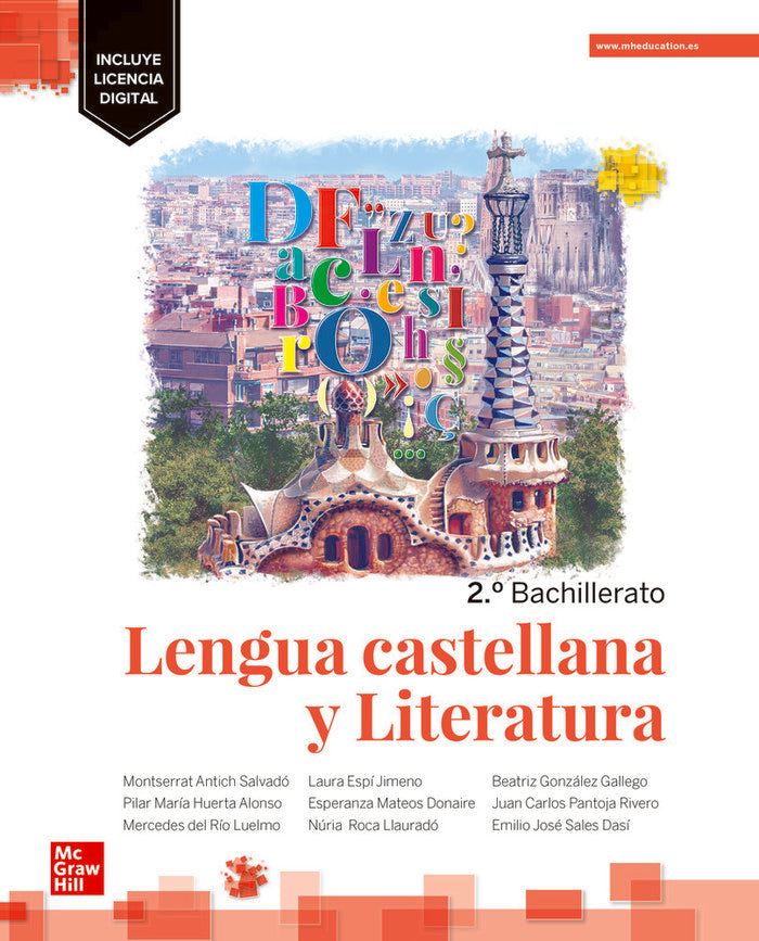 ✅ LENGUA CASTELLANA LITERATURA 2ºNB CATALUÑA 23 LOMLOE - 9788448639624 Imagen principal del producto