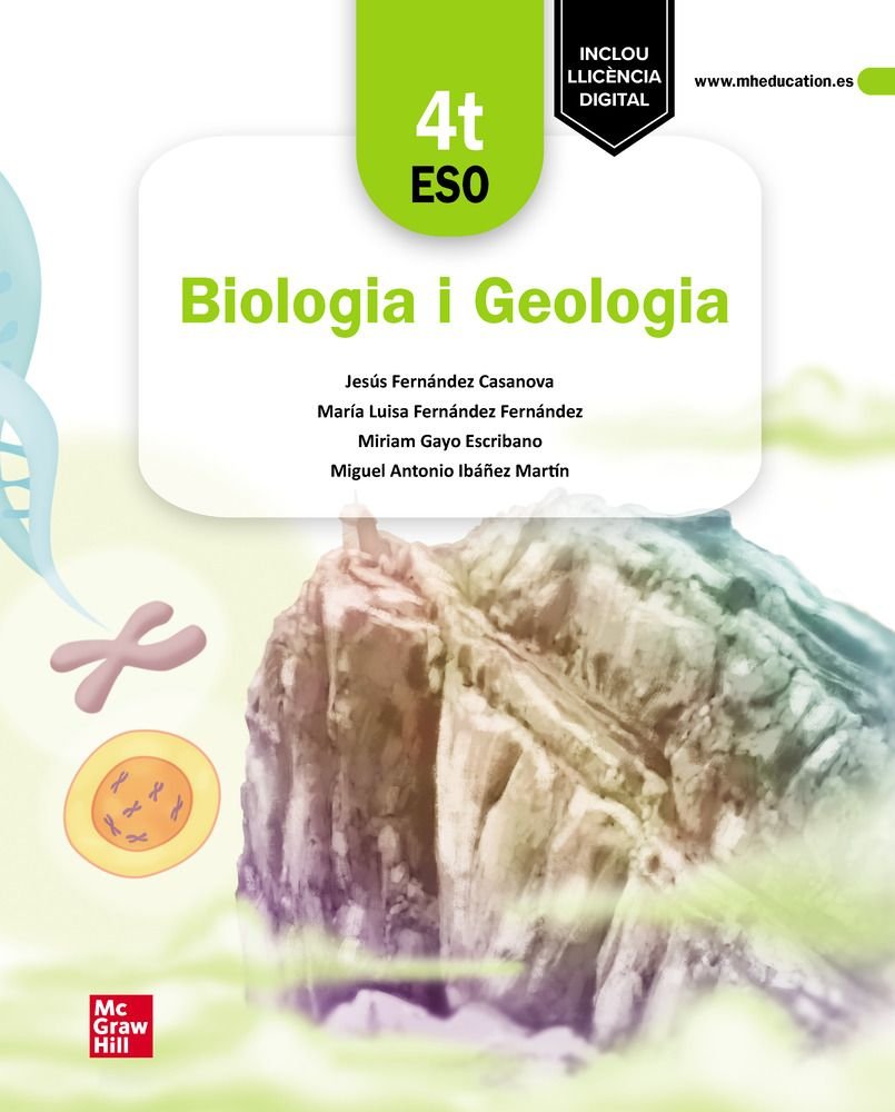 Biologia i Geologia 4t ESO - C. Valenciana (Valencià) | Varios autores | 9788448639655 (MCGRAW-HILL) Imagen principal del producto
