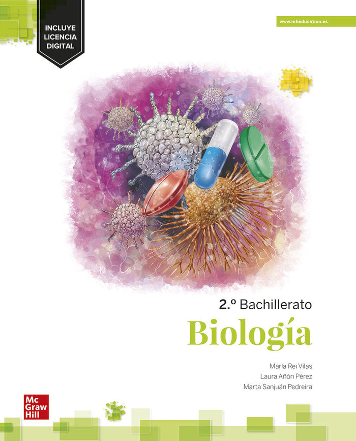 ✅ BIOLOGIA 2ºBACH 23 LOMLOE - 9788448639808 Imagen principal del producto