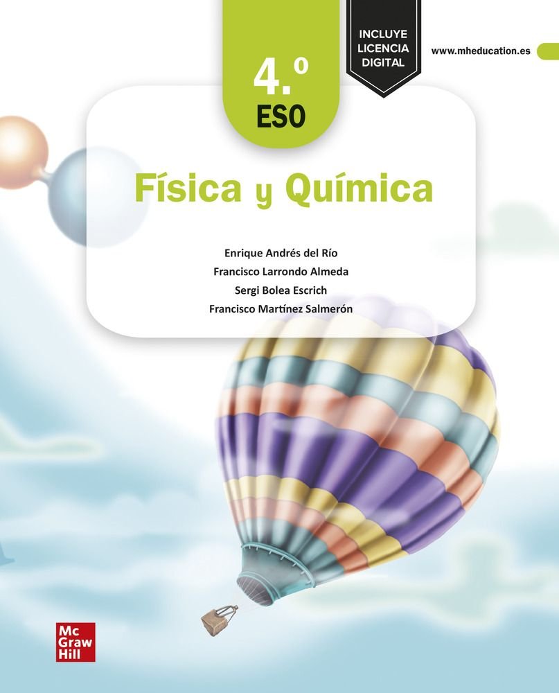 Física y Química 4.o ESO | Varios autores | 9788448639921 (MCGRAW-HILL)