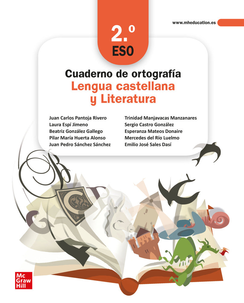 Lengua castellana y Literatura 2.ESO. Libro de trabajo de ortografia. Aa. Vv. (McGraw-Hill Interamericana de España S.L.) 9788448640415 Imagen principal del producto