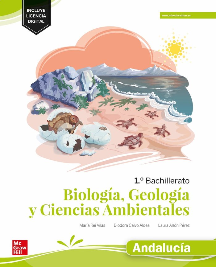 ✅ BIOLOGIA GEOLOGIA C,AMBIEN,1ºBACH ANDALUCIA 24 - 9788448642624