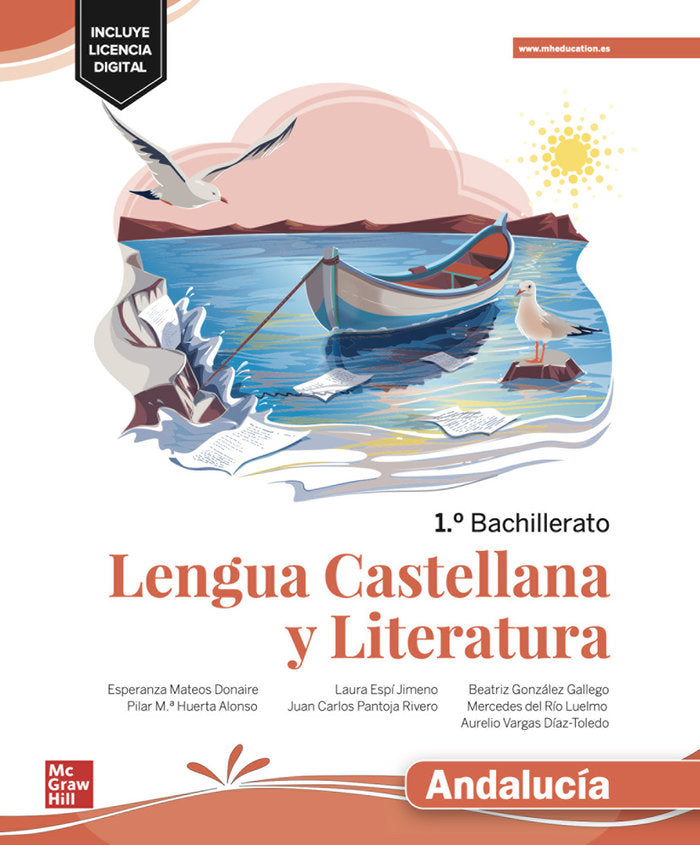 ✅ LENGUA LITERATURA 1ºBACH ANDALUCIA 24 - 9788448643249