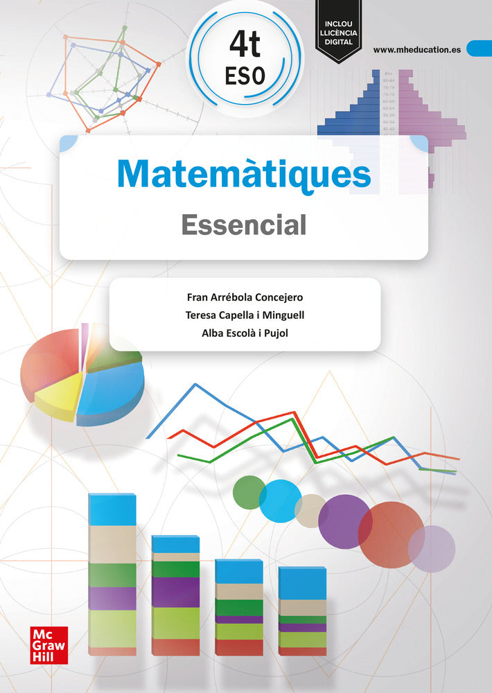 Matemàtiques 4t ESO. Essencial. Aa. Vv. (McGraw-Hill Interamericana de España S.L.) 9788448646059