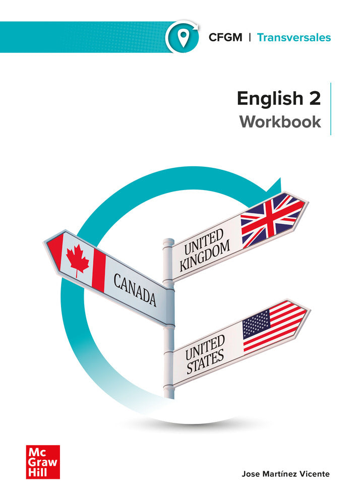 Libro de trabajo. Inglés 2. Grado Medio. Aa. Vv. (McGraw-Hill Interamericana de España S.L.) 9788448647711 Imagen principal del producto