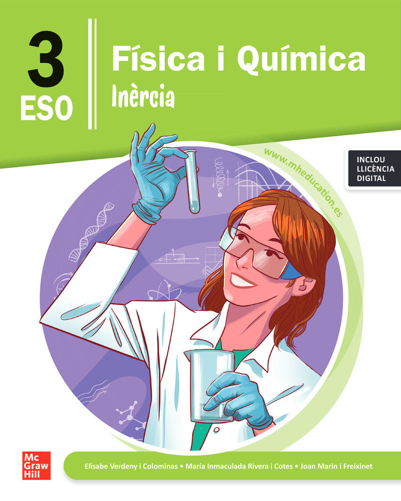 Física i Química 3r ESO Inèrcia. Verdeny, E Rivera I Marin, J (McGraw-Hill Interamericana de España S.L.) 9788448648701 Imagen principal del producto