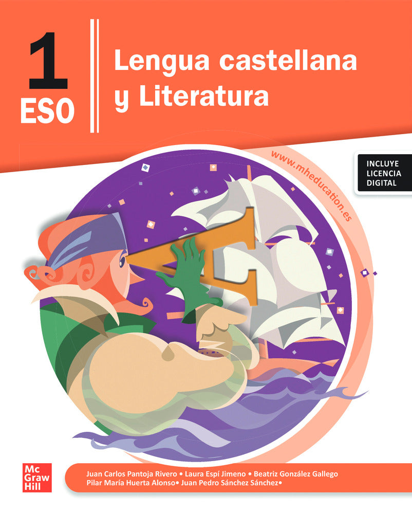 Lengua castellana y Literatura 1º ESO. Pantoja (McGraw-Hill Interamericana de España S.L.) 9788448648725