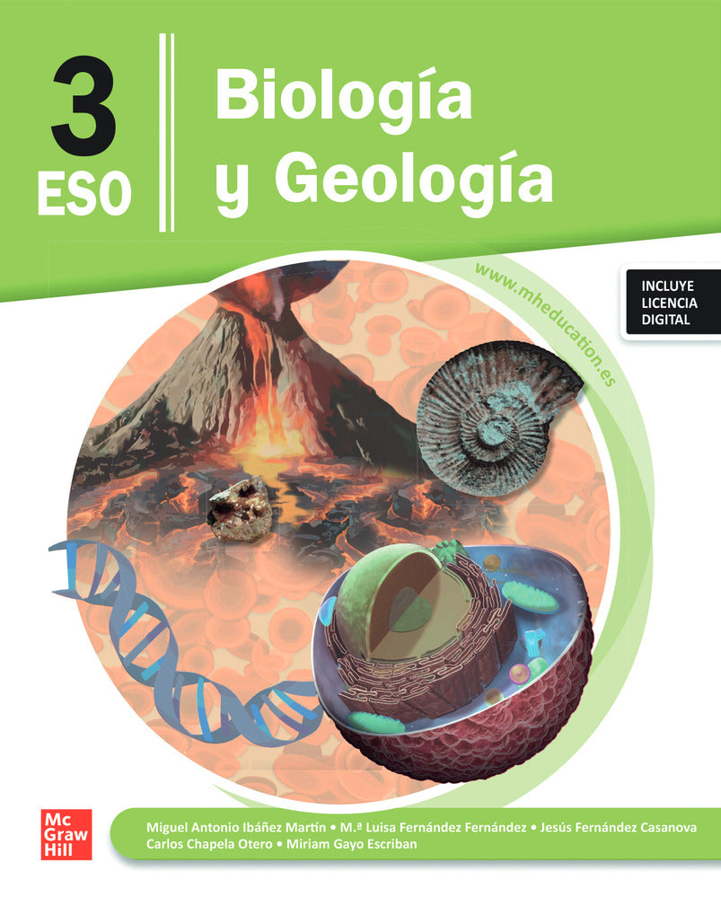 Biología y Geología 3º ESO. Ibañez (McGraw-Hill Interamericana de España S.L.) 9788448648848 Imagen principal del producto