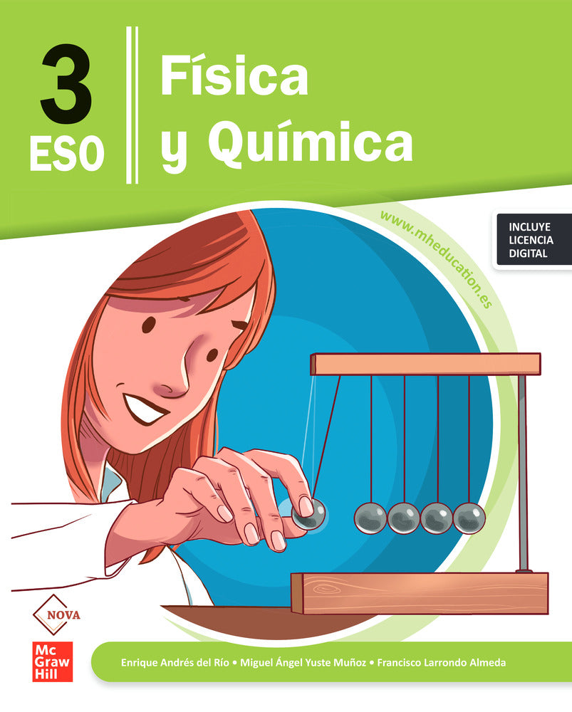 Física y Química 3º ESO NOVA. Andres (McGraw-Hill Interamericana de España S.L.) 9788448648947 Imagen principal del producto