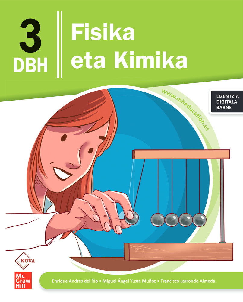Fisika eta Kimika, DBH 3 NOVA. Andres (McGraw-Hill Interamericana de España S.L.) 9788448648985