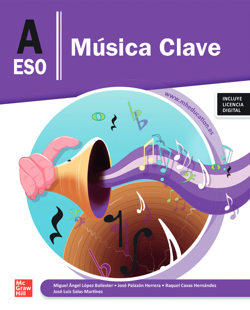 Música Clave A. ESO. Lopez (McGraw-Hill Interamericana de España S.L.) 9788448649067