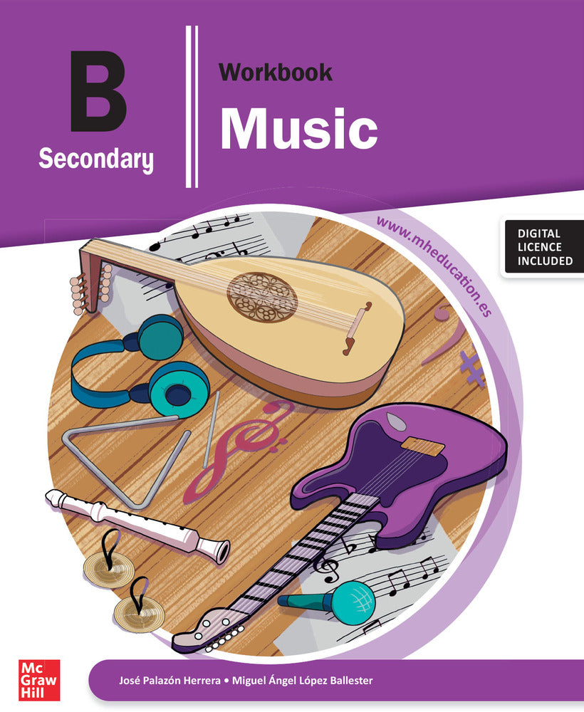 Workbook Music B Secondary. Palazon (McGraw-Hill Interamericana de España S.L.) 9788448649166