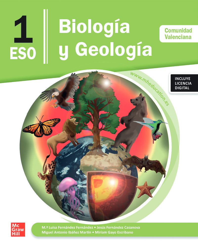 Biología y Geología 1º ESO. Fernandez (McGraw-Hill Interamericana de España S.L.) 9788448649463