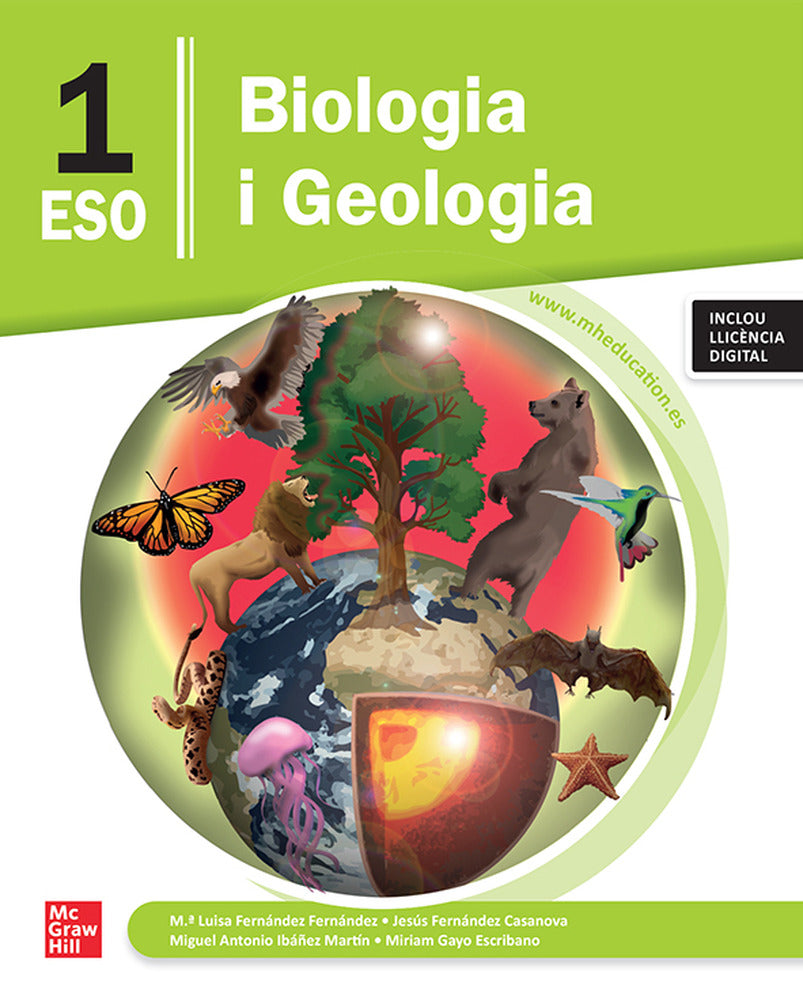 Biologia i Geologia 1r ESO. Fernandez (McGraw-Hill Interamericana de España S.L.) 9788448649487