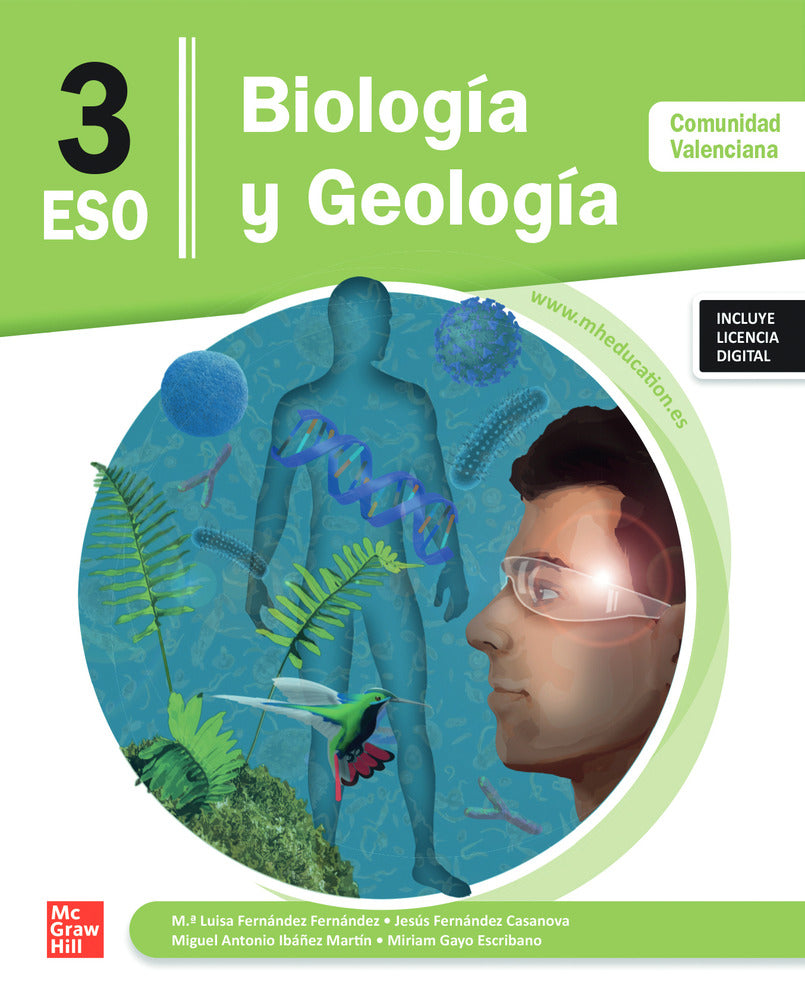 Biología y Geología 3º ESO. Ibañez (McGraw-Hill Interamericana de España S.L.) 9788448649500