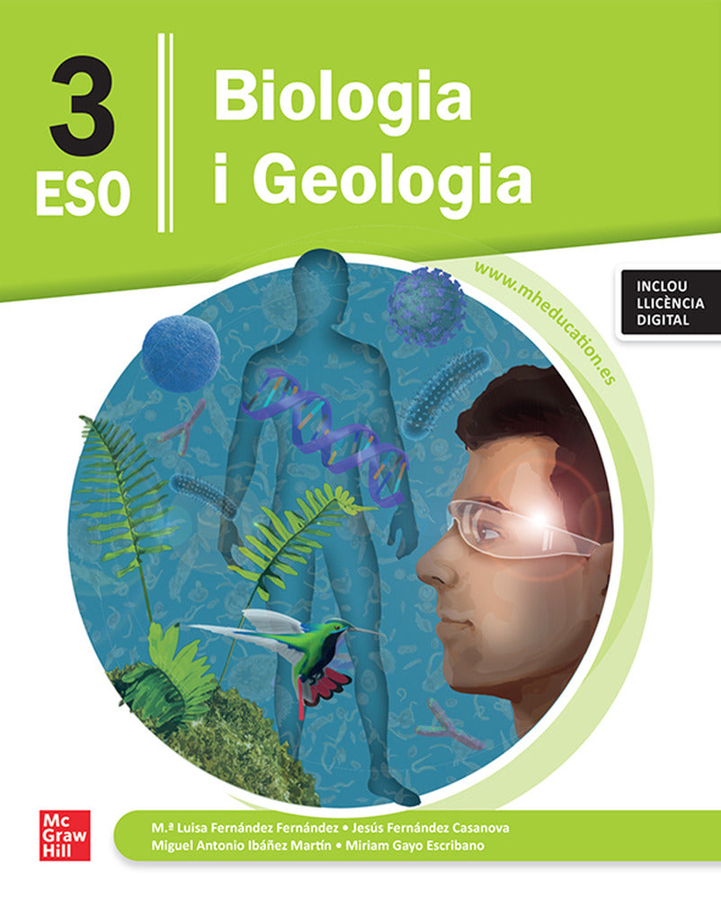 Biologia i Geologia 3r ESO. Ibañez (McGraw-Hill Interamericana de España S.L.) 9788448649524