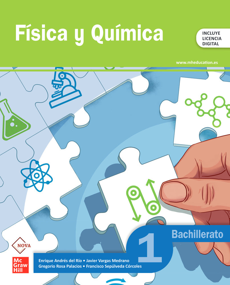 Física y Química 1º Bachillerato NOVA. Local (McGraw-Hill Interamericana de España S.L.) 9788448649999