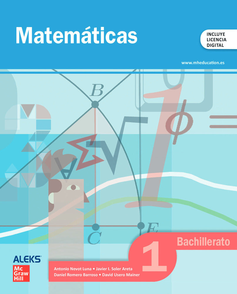 Matemáticas 1º Bachillerato. Nevot (McGraw-Hill Interamericana de España S.L.) 9788448650001