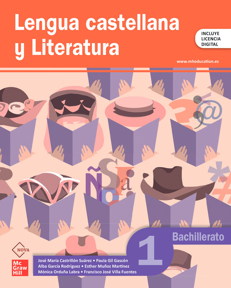 Lengua castellana y Literatura 1º Bachillerato NOVA. Castrillon (McGraw-Hill Interamericana de España S.L.) 9788448650094