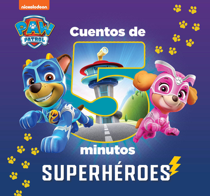 CUENTOS DE 5 MINUTOS SUPERHEROES PAW PATROL PATRULLA CANINA - 9788448863906 Imagen principal del producto
