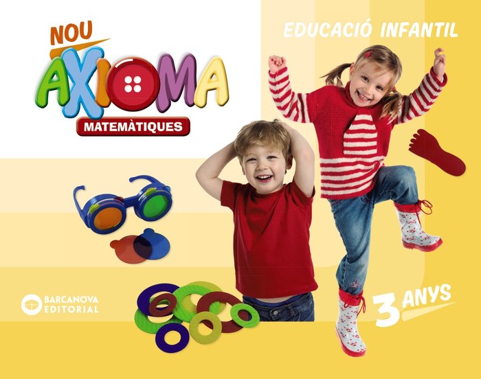 NOU AXIOMA 3 ANYS, MATEMATIQUES, CARPETA DE L'ALUMNE | Varios Autores | 9788448948689 (Barcanova Editorial (Cataluña))