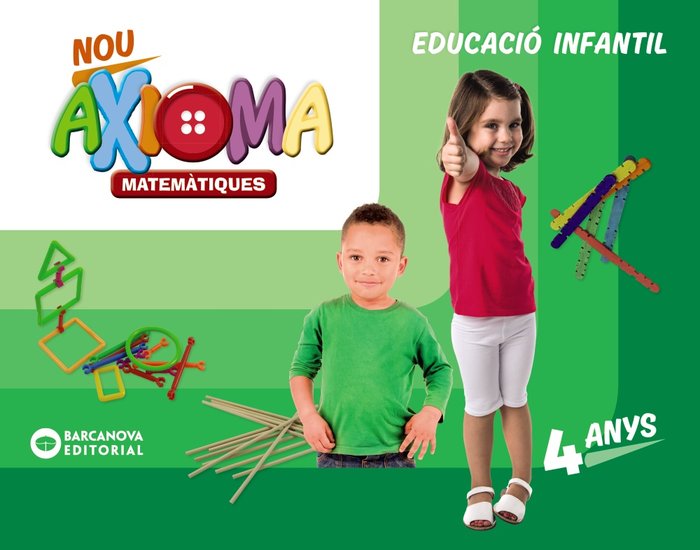 NOU AXIOMA 4 ANYS, MATEMATIQUES, CARPETA DE L'ALUMNE | COLOM·, ELISABETH/NADAL, ANNA/SARR·, ANN | 9788448948726 (Barcanova Editorial (Cataluña)) Imagen principal del producto