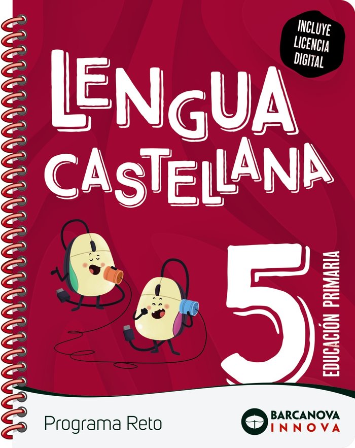 Reto 5. Lengua castellanas 5. Lengua castellana. | Varios autores | 9788448956639 (Barcanova Editorial (Cataluña))