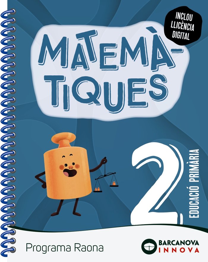 MATEMATICAS 2º de Primaria RAONA CATAL/BALEAR INNOVA 22 | TORRA, MONTSERRAT | 9788448956790 (Barcanova Editorial (Cataluña))