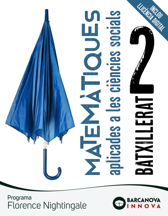 ✅ FLORENCE NIGHTINGALE 2 BATXILLERAT MATEMATIQUES APLICADES I COLERA JIMENEZ, J,/OLIVEIRA GONZALEZ, Mª I BARCANOVA EDITORIAL (CATALUÑA) I 9788448961657