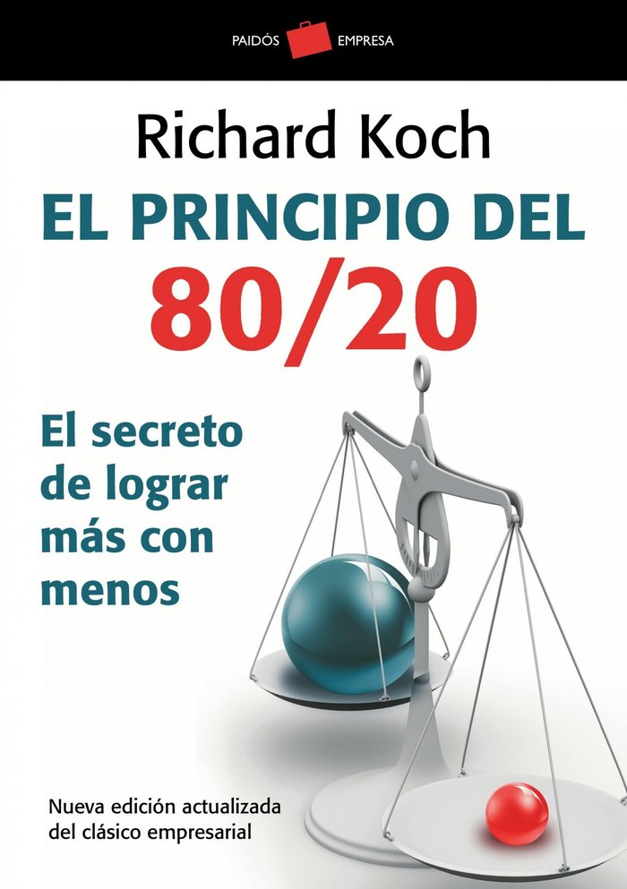 PRINCIPIO 80/20,EL | KOCH,RICHARD | PAIDOS | 9788449322730