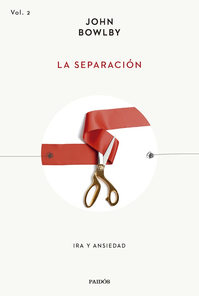 LA SEPARACION | JOHN BOWLBY | PAIDOS | 9788449341885