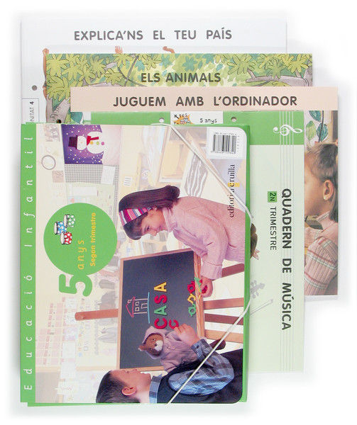 TRES TAMBORS 5 ANYS, SEGON TRIMESTRE (SENSE MON DE CONTES) | VILA RUIZ, ANNA/MOLINER AVELLANEDA, ANNA | 9788466109840 (Cruilla Sm) Imagen principal del producto