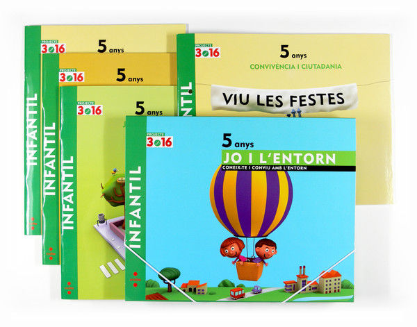5 ANYS, JO I L'ENTORN, PROJECTE 3,16 | EQUIP EDITORIAL CRUØLLA, | 9788466114585 (Cruilla Sm) Imagen principal del producto
