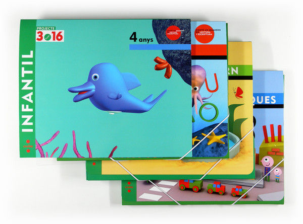 PACK 4 ANYS, INFANTIL, PROJECTE 3,16 | EQUIP EDITORIAL CRUØLLA, | 9788466117319 (Cruilla Sm)