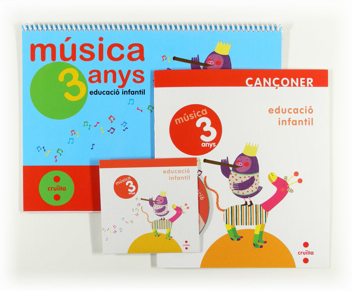 MUSICA 3ANYS CATALAN 12 SMMU03EI | Varios Autores | 9788466129282 (Cruilla Sm) Imagen principal del producto