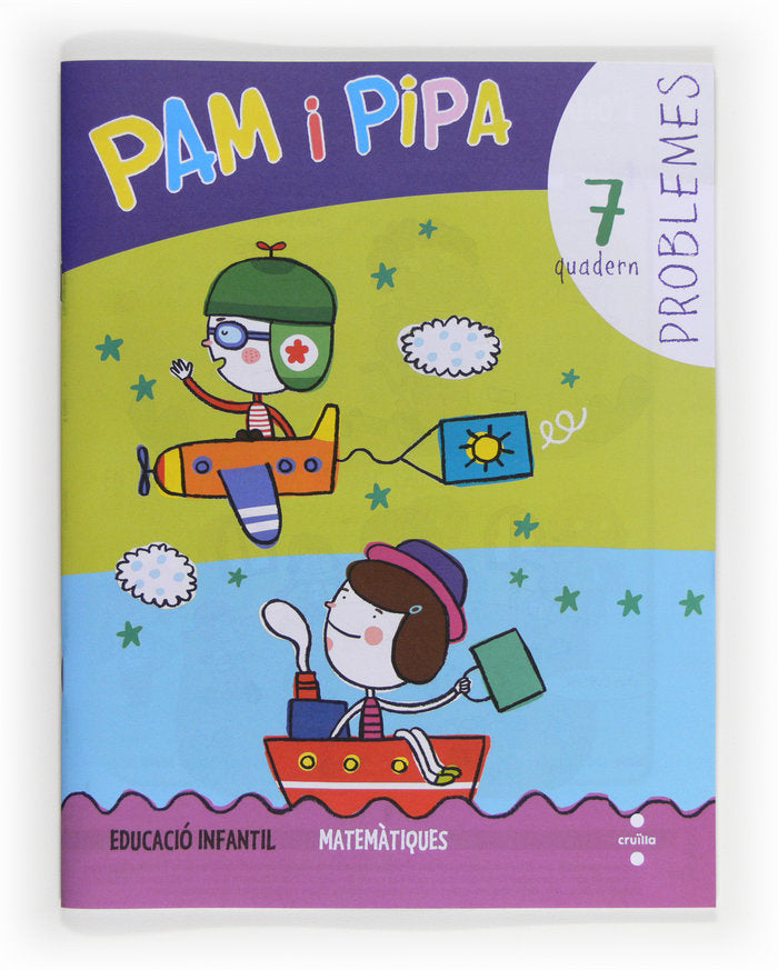 PROBLEMES 7 5ANYS PAM I PIPA CATALAN 13 | AA,VV | 9788466131391 (Cruilla Sm) Imagen principal del producto