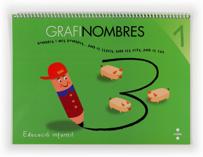 GRAFINOMBRES 1 3ANYS CATALAN 13 SMVAR03EI | Varios Autores | 9788466131483 (Cruilla Sm)