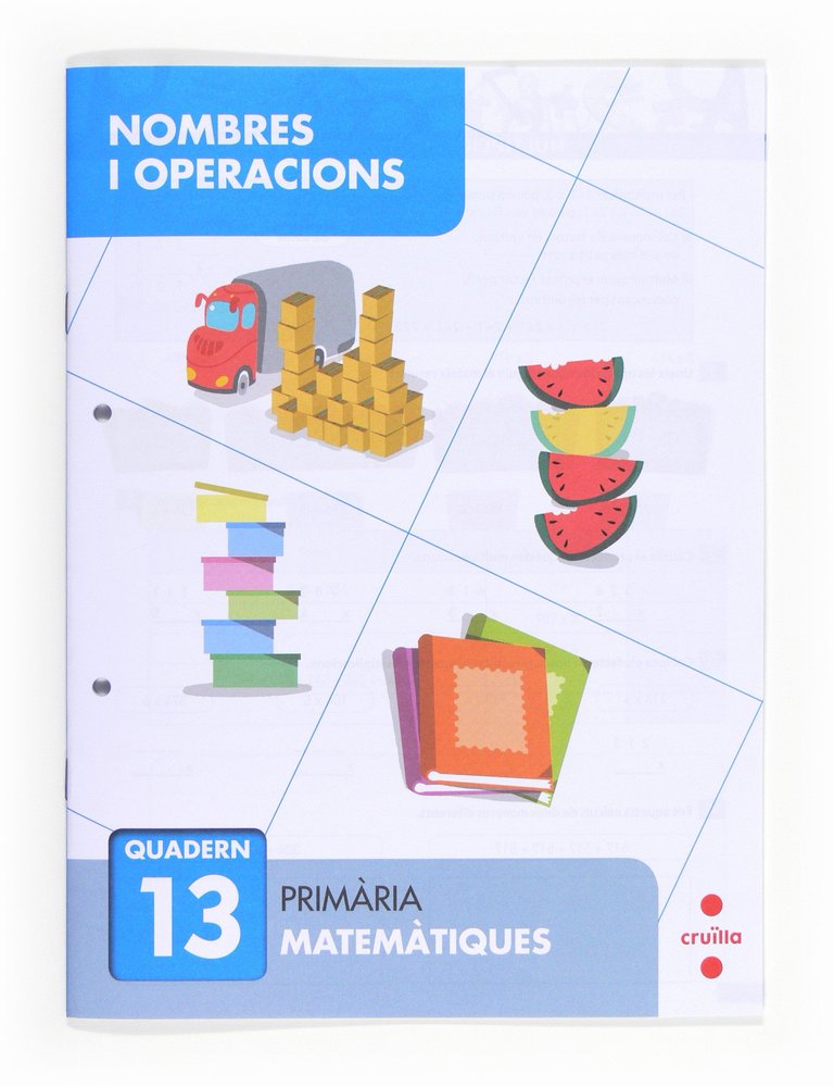 Nombres I Operacions 13 5º EP Catalan 13 SMMAT15EP (Cruilla Sm) - 9788466132749 Imagen principal del producto