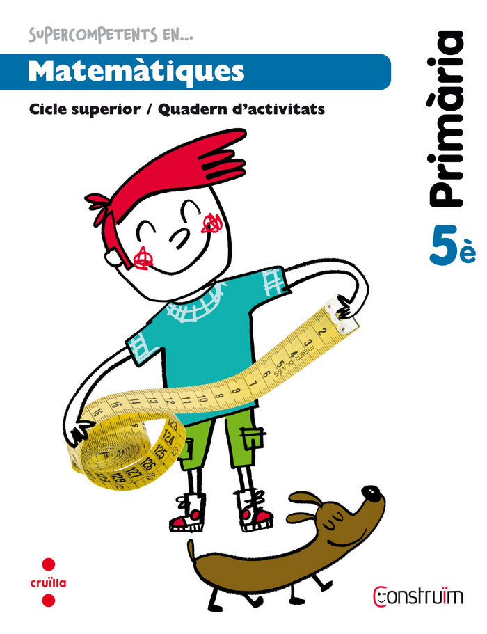 Quadern Matemàtiques 5º EP Construim 14 SMMAT15EP (Cruilla Sm) - 9788466134835 Imagen principal del producto