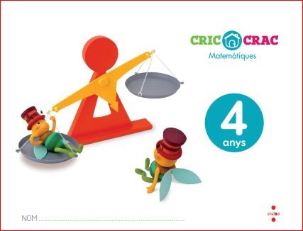 MATEMATIQUES, 4 ANYS, CRIC-CRAC | BERNABEU RUIZ, JAVIER | 9788466142953 (Cruilla Sm)