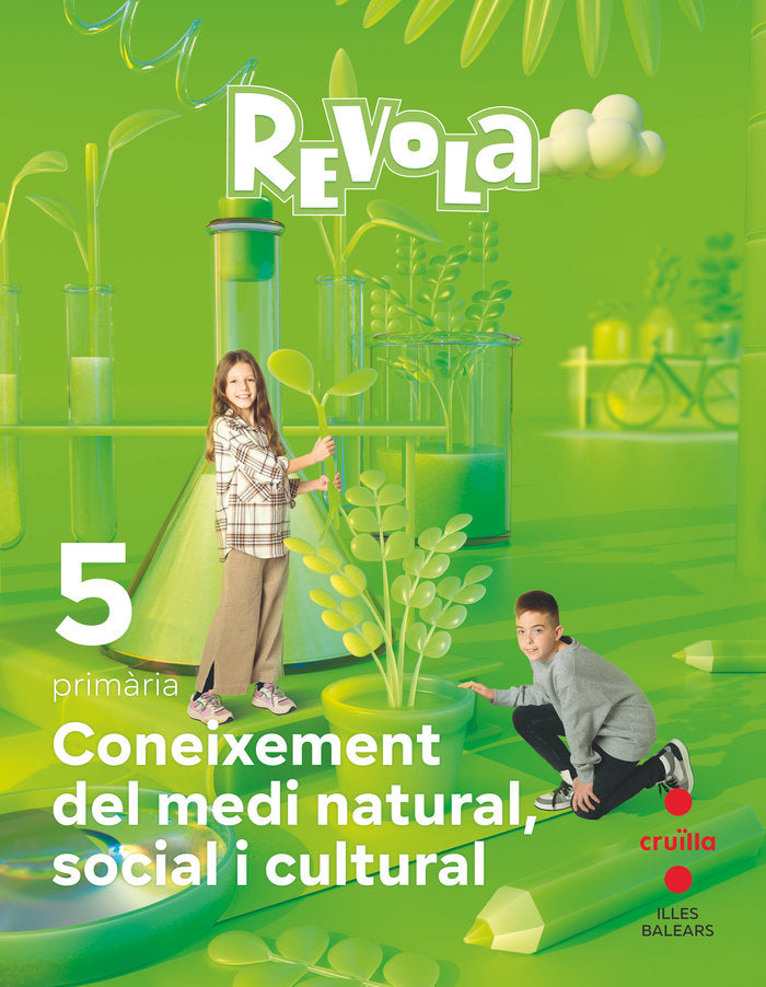 Coneixement Medi Nat, Soc, Cul, 5º EP Baleares 22 Revola (Cruilla Sm) - 9788466151153 Imagen principal del producto